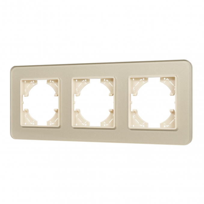 Рамка стеклянная FRM-OMALI-GS-3-GD, Arlight, 049699, изображение 1 Рамка стеклянная FRM-OMALI-GS-3-GD, Arlight, 049699, изображение 1