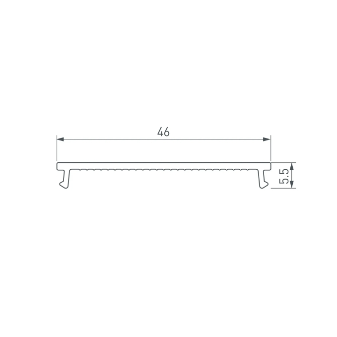 Экран SL-LINE-5060-2000 Frost, Arlight, 029047, изображение 2 Экран SL-LINE-5060-2000 Frost, Arlight, 029047, изображение 2