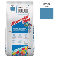 Затирка цементная Mapei Ultracolor Plus №167 Авио, 2 кг