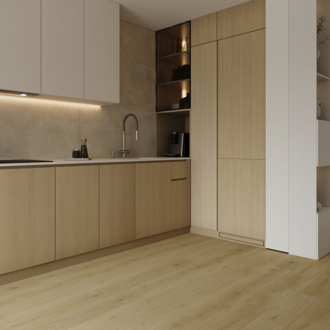 Каменный SPC ламинат FloorWood Residence 7594 Дуб Витра