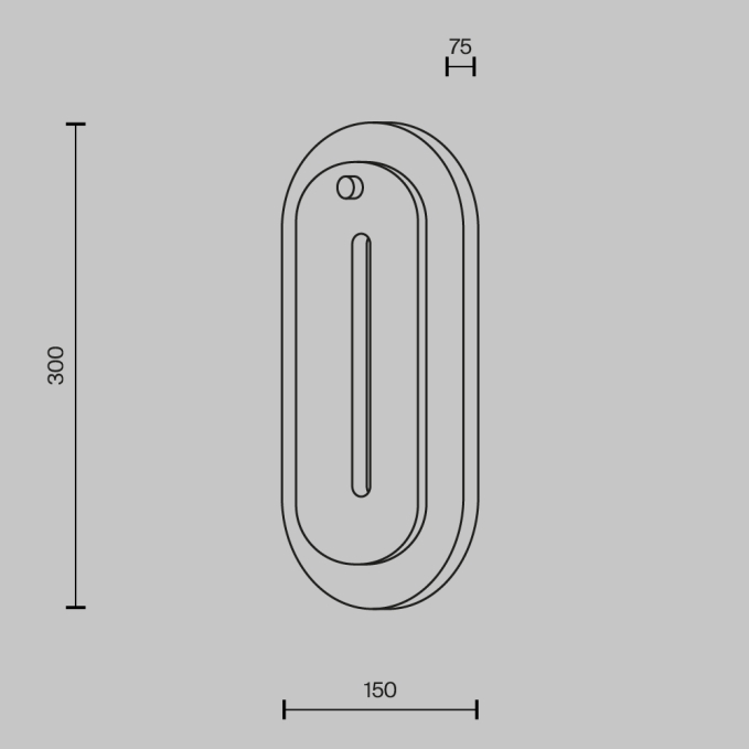Настенный светильник (бра) Вентана / Ventana 3000К 15Вт, MOD523WL-L15BG3K1, изображение 4