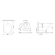 Биде подвесное AM.PM Inspire 2.0 C50A3411WH Биде подвесное AM.PM Inspire 2.0 C50A3411WH