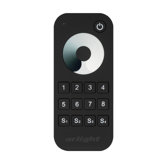Пульт SMART-R24-DIM Black (8 зон, 2.4G), Arlight, 031935, изображение 2