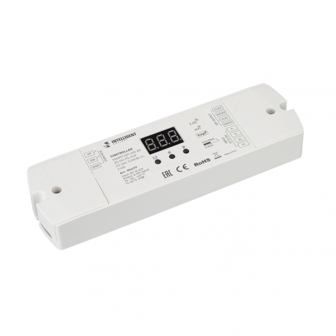 INTELLIGENT ARLIGHT Контроллер SMART-SPI-302-82-2G-SH-PS-SUF (12-24V, TUYA Wi-Fi, 2.4G), Arlight, 054177, изображение 1 INTELLIGENT ARLIGHT Контроллер SMART-SPI-302-82-2G-SH-PS-SUF (12-24V, TUYA Wi-Fi, 2.4G), Arlight, 054177, изображение 1