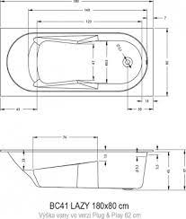 Ванна акриловая Riho Lazy 180x80 R B082001005 пристенная Ванна акриловая Riho Lazy 180x80 R B082001005 пристенная
