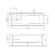 Каркас для ванны AM.PM Like W80A-170-070W-R Каркас для ванны AM.PM Like W80A-170-070W-R