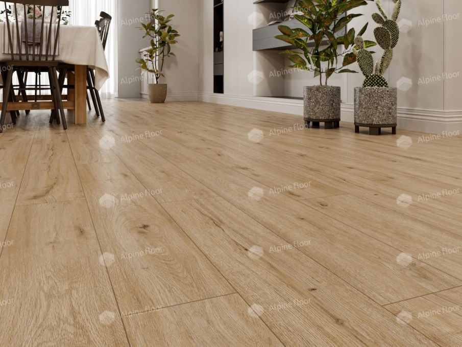 Каменный ламинат SPC Alpine Floor Solo Plus Ларго, ЕСО 14-601 MC