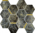 Мозаика Italon Stellaris Madagascar Dark Mosaico Chic 28.3х32.8, 620110000228