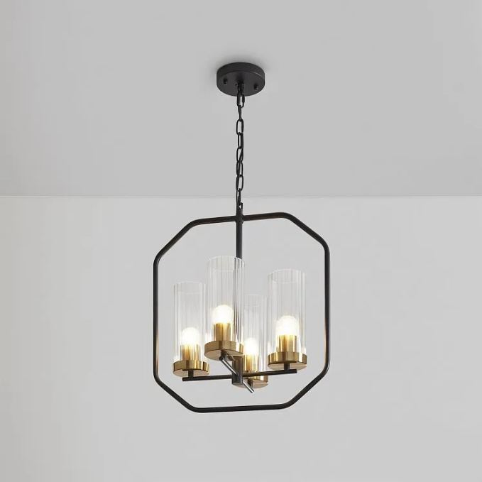 Подвесной светильник Люми / Lumi E27x4, Freya, FR5524PL-04BBZ Подвесной светильник Люми / Lumi E27x4, Freya, FR5524PL-04BBZ