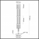 Торшер E14 12*40W YORK HALL ODL21 642 ODEON LIGHT 4788/12F, схема товара
