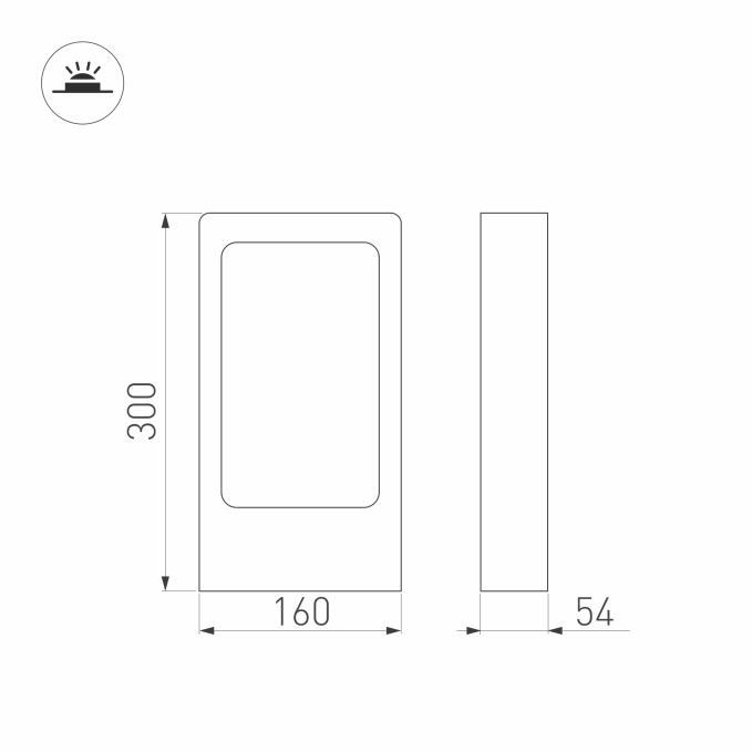 Светильник LGD-PATH-FRAME-H300-7W Warm3000 (BK, 100 deg, 230V) (ARL, IP65 Металл, 3 года), Arlight, 021928(1), изображение 3 Светильник LGD-PATH-FRAME-H300-7W Warm3000 (BK, 100 deg, 230V) (ARL, IP65 Металл, 3 года), Arlight, 021928(1), изображение 3