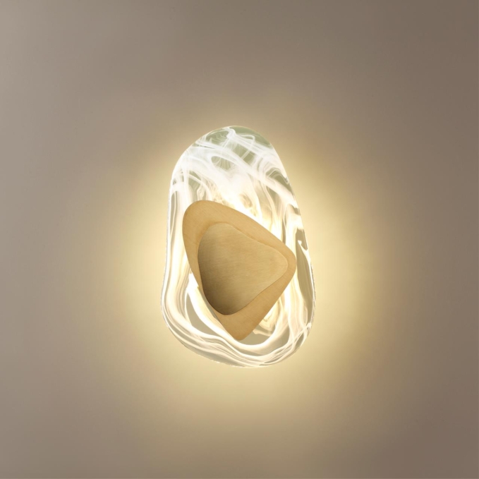 Настенный светильник IP20 LED 11W 275Лм 3000K ICY MIDCENT ODL22 219 ODEON LIGHT 4314/9WL, фото на цветном фоне 1