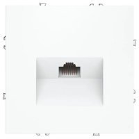 Розетка компьютерная встраиваемая VOLTUM S70 RJ45 кат.6, (белый матовый), Voltum, VLS060102 Розетка компьютерная встраиваемая VOLTUM S70 RJ45 кат.6, (белый матовый), Voltum, VLS060102