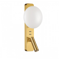 Настенный светильник IP20 LED 1*5W + 1*3W ALBERGO HIGHTECH ODL25 473 ODEON LIGHT, 7050/5WL