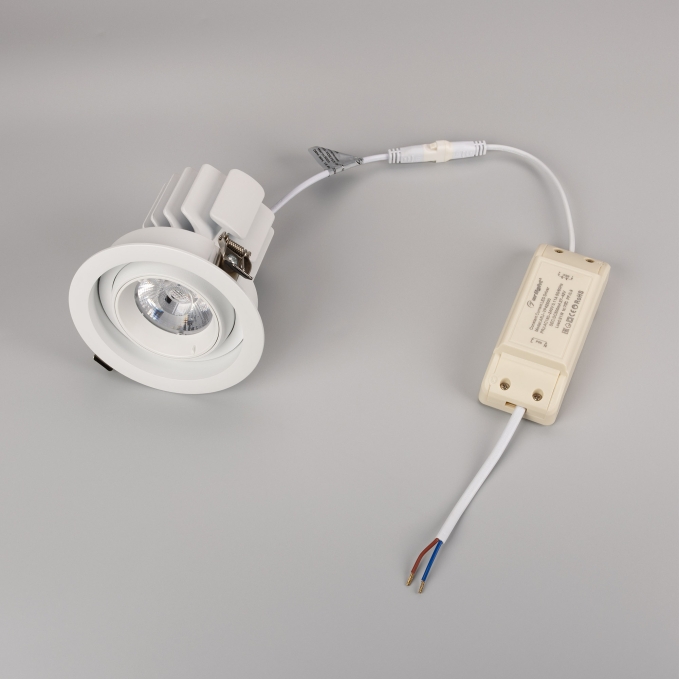 Светильник MS-VORTEX-BUILT-R110-20W Day4000 (WH-WH, 20 deg, 230V), Arlight, 057753, изображение 4 Светильник MS-VORTEX-BUILT-R110-20W Day4000 (WH-WH, 20 deg, 230V), Arlight, 057753, изображение 4