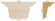 Капитель Decomaster D203-18D, 220x113x70 мм Капитель Decomaster D203-18D, 220x113x70 мм
