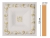 Вставка цветная Decomaster D208-54, 120x120x22 мм