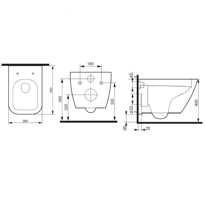 Унитаз AM.PM Spirit 2.0 C701701SC Унитаз AM.PM Spirit 2.0 C701701SC
