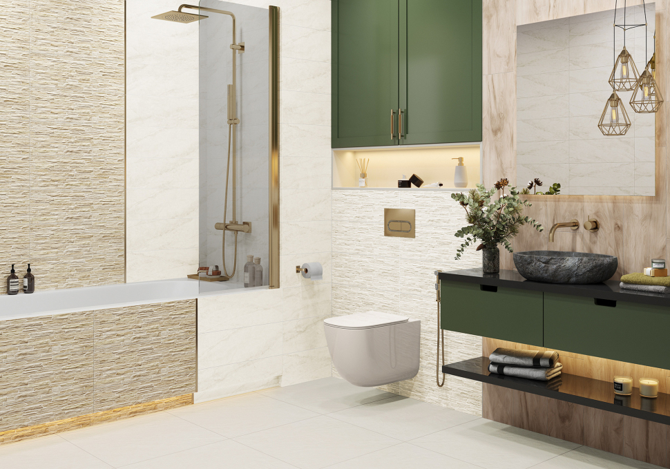 Настенная плитка Alma Ceramica Rocko 20x60, TWA11ROK017