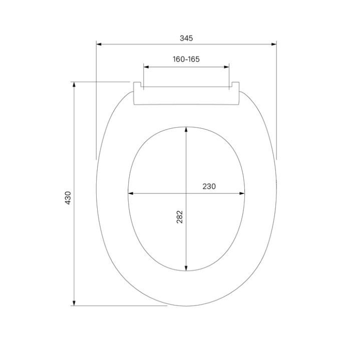 Сиденье для унитаза Iddis Optima Home ID 01 046.1 bel