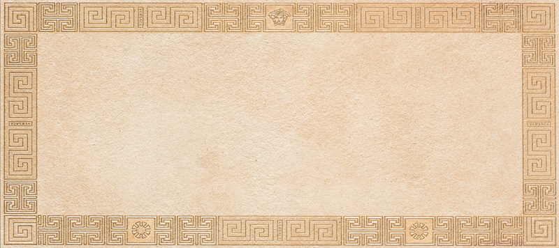 Декор Versace Greek Cassettone Beige / Oro 40x80, 261344 Декор Versace Greek Cassettone Beige / Oro 40x80, 261344