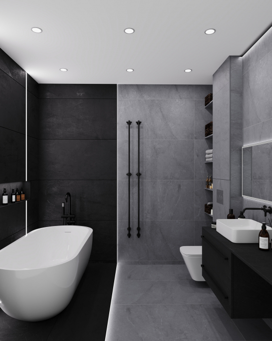 Керамогранит Staro Slim Marbles Barcelona Nero 60x120 Matt Керамогранит Staro Slim Marbles Barcelona Nero 60x120 Matt