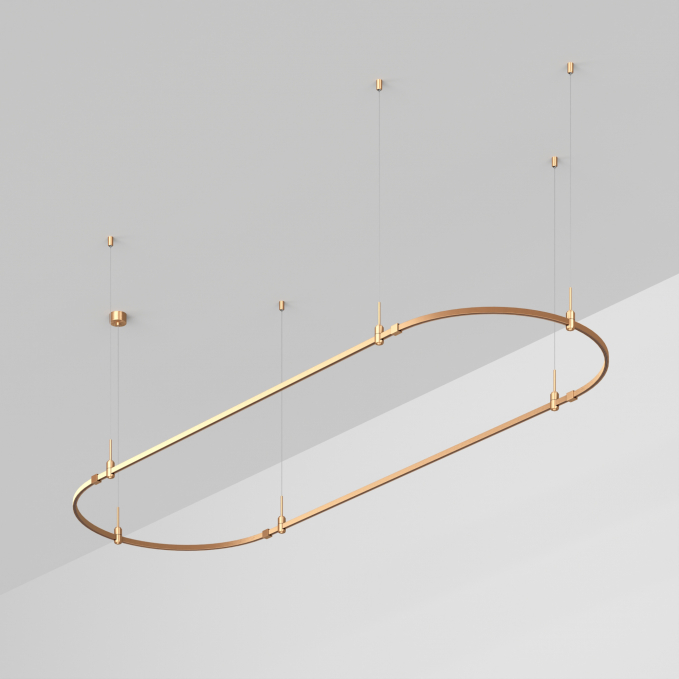 Основание ART-APRIORI-OVAL-HANG-3000x1000 (GD), Arlight, 048501, изображение 1 Основание ART-APRIORI-OVAL-HANG-3000x1000 (GD), Arlight, 048501, изображение 1