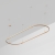 Основание ART-APRIORI-OVAL-HANG-3000x1000 (GD), Arlight, 048501