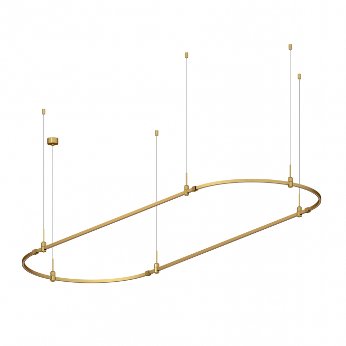 Основание ART-APRIORI-OVAL-HANG-3000x1000 (GD), Arlight, 048501, изображение 2 Основание ART-APRIORI-OVAL-HANG-3000x1000 (GD), Arlight, 048501, изображение 2