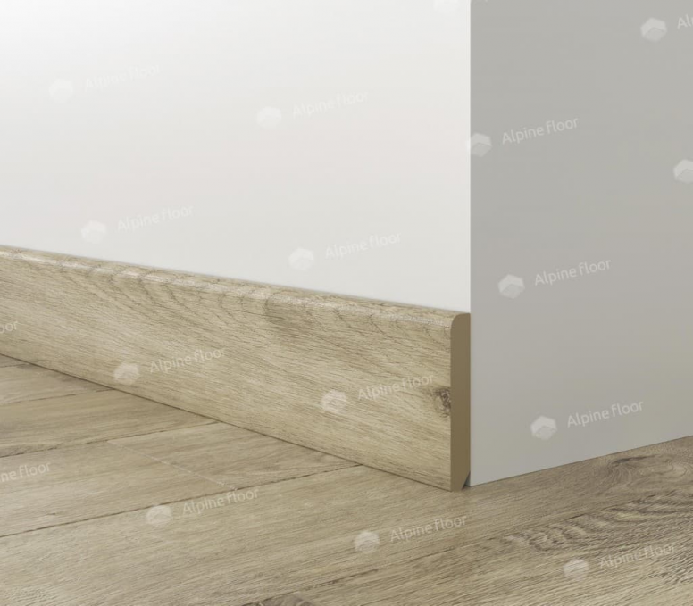 Плинтус Alpine Floor Parquet Light Дуб Натуральный Отбеленный, SK 13-5