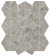 Мозаика Atlas Concorde Marvel Meraviglia Silver Majestic Hexagon Lapp. 40.3x46.6, AJQ0
