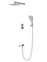 Душевой комплект Wonzon & Woghand Forza WW-939031-CR хром глянцевый встраиваемый Душевой комплект Wonzon & Woghand Forza WW-939031-CR хром глянцевый встраиваемый