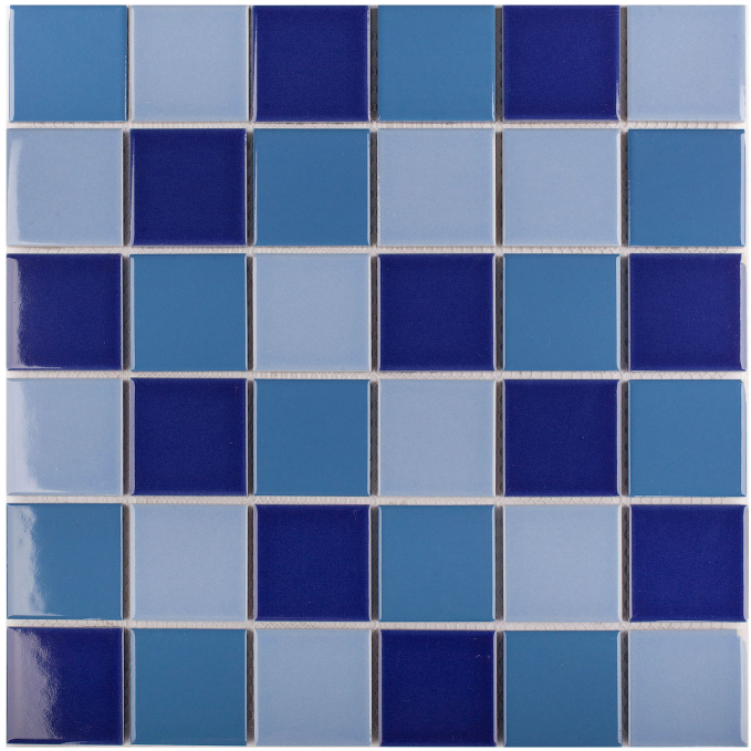 Мозаика Starmosaic 5х5 см Blue Mix Glossy 48x48 30.6x30.6 Мозаика Starmosaic 5х5 см Blue Mix Glossy 48x48 30.6x30.6