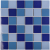 Мозаика Starmosaic 5х5 см Blue Mix Glossy 48x48 30.6x30.6