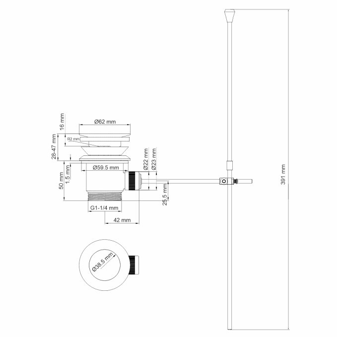 Смеситель для биде WasserKRAFT Зауэр (Sauer) 7106 Смеситель для биде WasserKRAFT Зауэр (Sauer) 7106