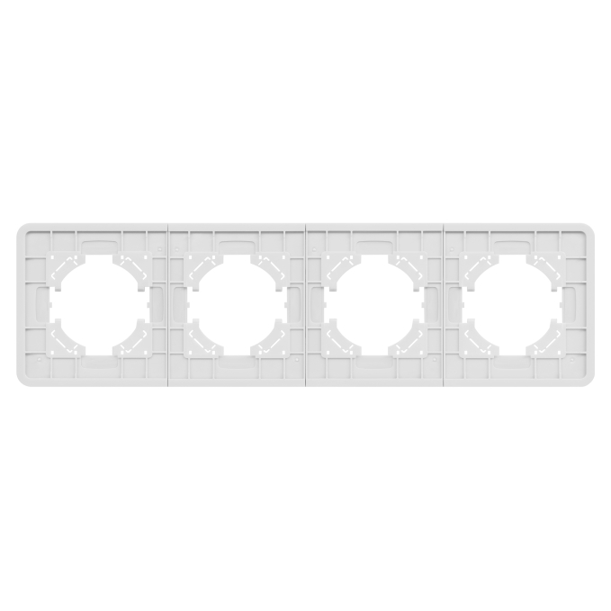 Рамка стеклянная FRM-OMALI-GS-4-WH, Arlight, 049700, изображение 3 Рамка стеклянная FRM-OMALI-GS-4-WH, Arlight, 049700, изображение 3