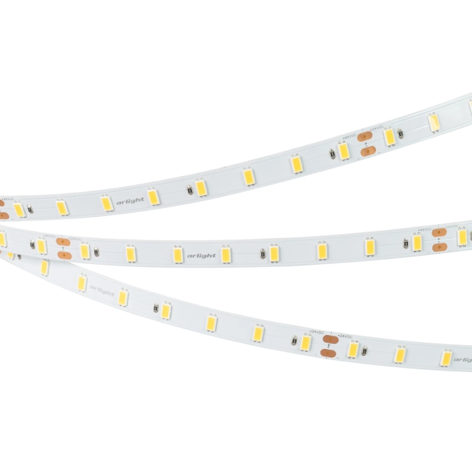Светодиодная лента ULTRA-C64-10mm 24V Warm2700 (14.4 W/m, IP20, 5630, 5m), Arlight, 037455, изображение 2 Светодиодная лента ULTRA-C64-10mm 24V Warm2700 (14.4 W/m, IP20, 5630, 5m), Arlight, 037455, изображение 2