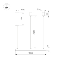 Светильник SP-CONGO-MULT-1-R800-42W Day4000 (BK, 120 deg, 230V), Arlight, 046248 Светильник SP-CONGO-MULT-1-R800-42W Day4000 (BK, 120 deg, 230V), Arlight, 046248