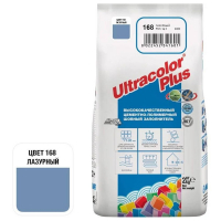 Затирка цементная Mapei Ultracolor Plus №168 Лазурный, 2 кг
