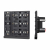 INTELLIGENT ARLIGHT Механизм панели KNX-304-22-IN Black (Bus), Arlight, 051688