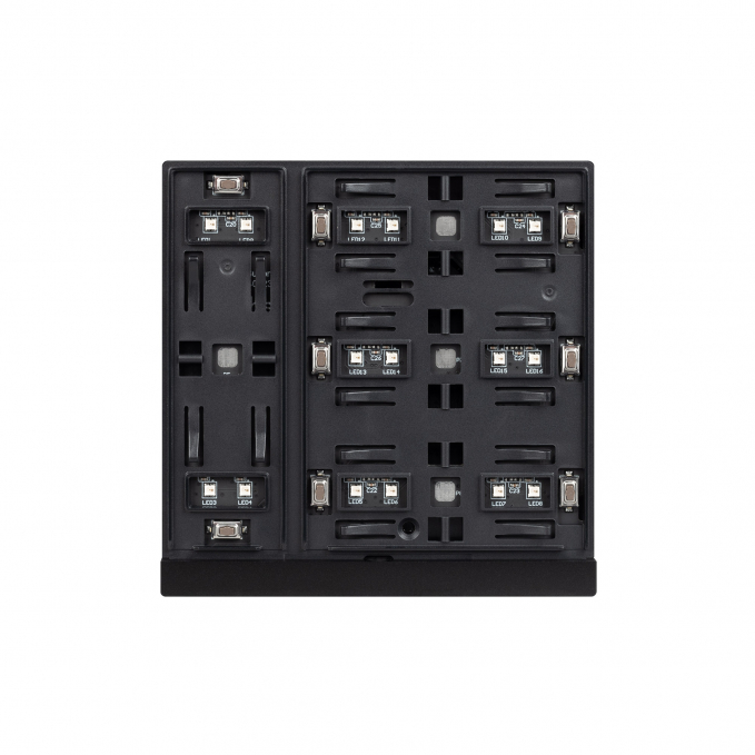 INTELLIGENT ARLIGHT Механизм панели KNX-304-22-IN Black (Bus), Arlight, 051688, изображение 3 INTELLIGENT ARLIGHT Механизм панели KNX-304-22-IN Black (Bus), Arlight, 051688, изображение 3