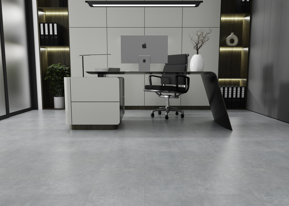 Ламинат SPC IDEAL Flooring Fine Stone Ashen 04008, размер 305x575x4,6 мм Ламинат SPC IDEAL Flooring Fine Stone Ashen 04008, размер 305x575x4,6 мм