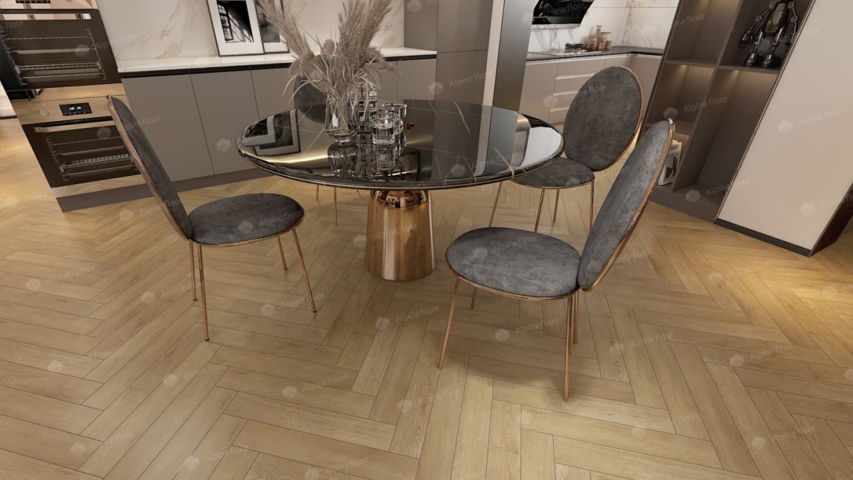 Ламинат Alpine Floor Herringbone 12 Дуб Молизе, LF105-08