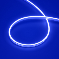 Светодиодная лента герметичная MOONLIGHT-SIDE-A168-4x10mm 24V Blue (7.2 W/m, IP65, 5m, wire x2), Arlight, 038314