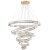 Люстра LED 260W 4000K 26000Лм VEKIA L-VISION ODL23 589 ODEON LIGHT, 5015/260L