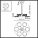 Люстра LED 99W 2000К/3000K/4000K RIVIERA L-VISION ODL_EX26 019 ODEON LIGHT 5450/99L, схема товара