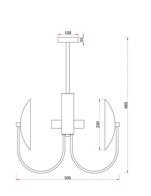 Подвесной светильник Эллипс / Ellipse E27x4, Freya, FR5320PL-04B Подвесной светильник Эллипс / Ellipse E27x4, Freya, FR5320PL-04B