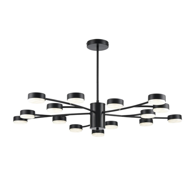 Люстра LED GX53 15*7W 220V TORINA COMFI LN26 235 LUMION 8117/15, фото на цветном фоне 2 Люстра LED GX53 15*7W 220V TORINA COMFI LN26 235 LUMION 8117/15, фото на цветном фоне 2