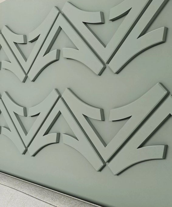 Стеновая панель Cosca Decor 3D орнамент, арт.09 Стеновая панель Cosca Decor 3D орнамент, арт.09