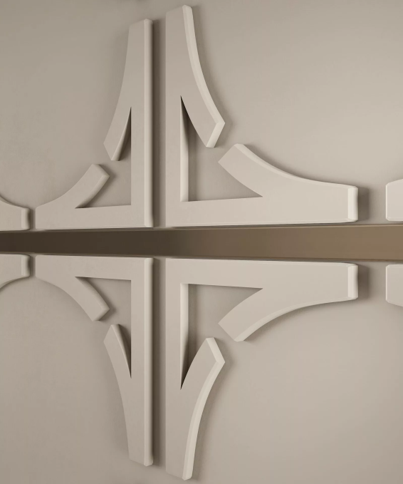 Стеновая панель Cosca Decor 3D орнамент, арт.09 Стеновая панель Cosca Decor 3D орнамент, арт.09